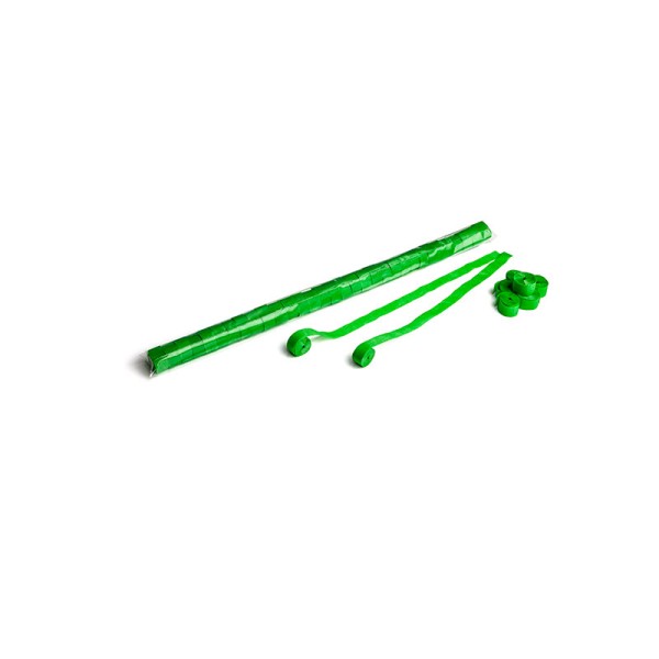 Luftschlangen/Streamer Hellgrün, 15mm, 10m